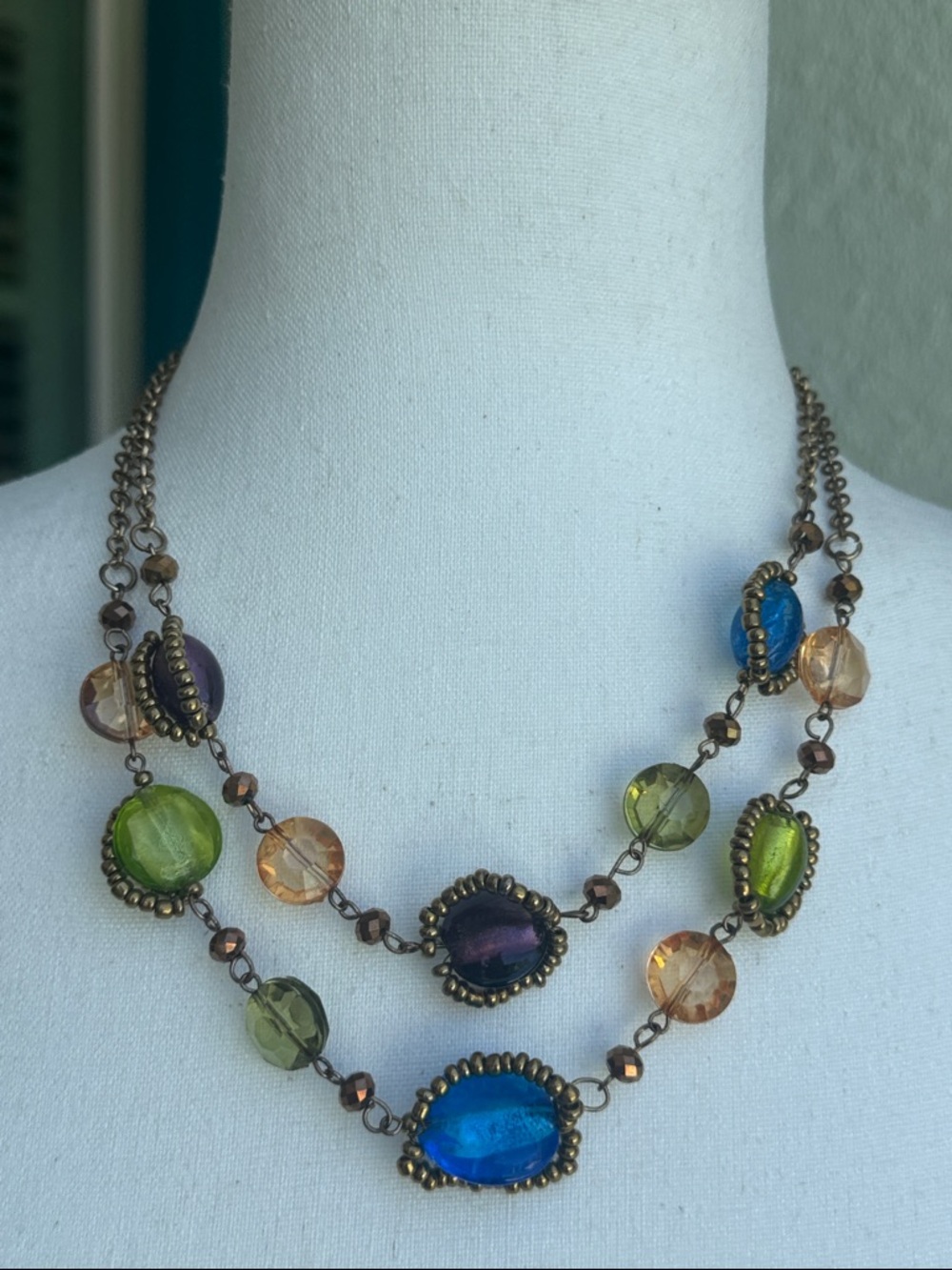 Vintage Erica Lyons statement necklace